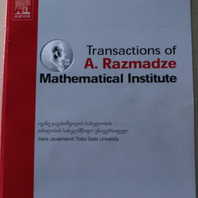 Transactions of A. Razmadze Mathematical Institute published in ...