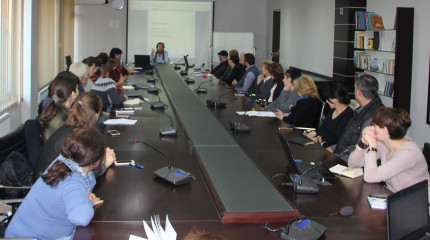 ტრენინგი ,,ჰორიზონტი 2020”-ის პროგრამებში ჩართულობის შესაძლებლობებზე