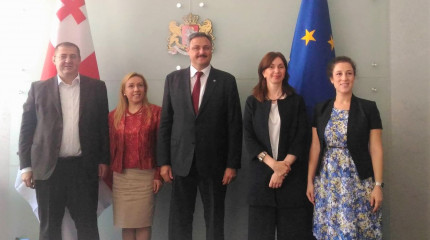 თურქეთის სამეცნიერო და ტექნოლოგიური კვლევის საბჭოს (TUBITAK)  პრეზიდენტის ვიზიტი განათლებისა და მეცნიერების სამინისტროში