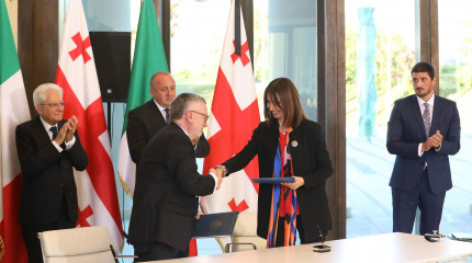 Cooperation Agreement between the SRNSFG and National Research Council of Italy (CNR) was signed