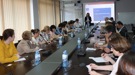Meeting with the representatives of the Ministries of Georgia in terms of Research promotion and commercialization
