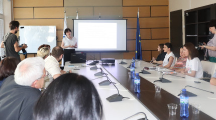 Presentation of the SRNSFG successful grant holders on the topic: How I obtained grant, how I implement the grant