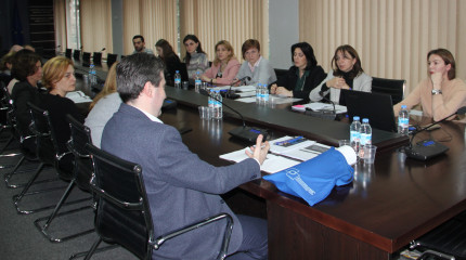 საქართველოს განათლებისა და მეცნიერების მინისტრის მოადგილე, ალექსანდრე თევზაძე ფონდის თანამშრომლებს შეხვდა