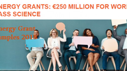 ევროპული კვლევების საბჭოს Synergy Grant 2018-ის ფარგლებში დაფინანსებული პროექტები