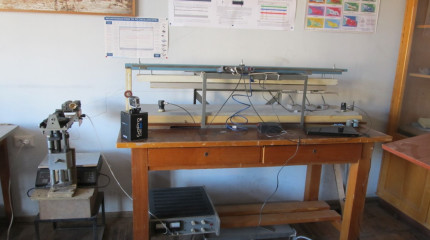 Laboratory and mathematical modeling of landslides triggered by no factors. Field studies