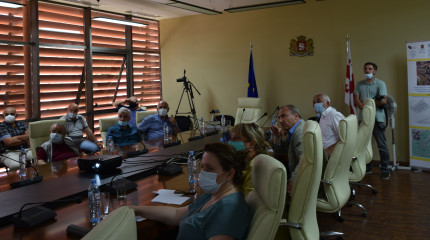  ვორქშოფი „შიომღვიმის მონასტრის ღვარცოფები¬სგან დაცვის პროექტი“ 