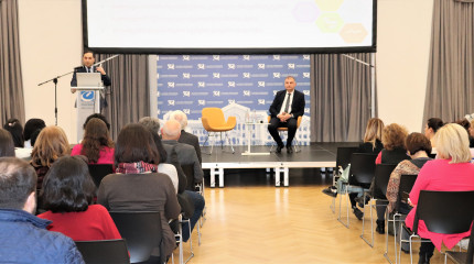 Meeting at Caucasus University 