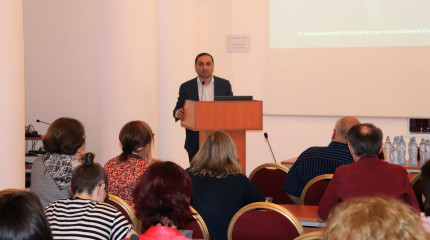 SRNSFG Director General meeting with the staff of Scientific – Research Institutes