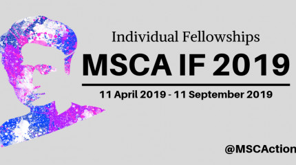 The 2019 Marie Skłodowska-Curie Actions (MSCA) call for Individual Fellowships is open