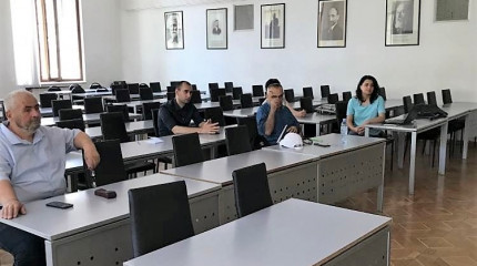   პრეზენტაცია ფონდის მიერ დაფინანსებული პროექტის ფარგლებში 