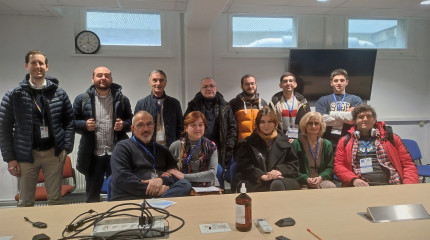 The winners of the "Leonardo da Vinci" at CERN 