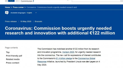2nd Special Call for Expression of Interest to Respond to Coronavirus
