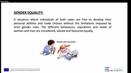 Training  "Gender in Teaching" - Caliper