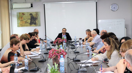 მეცნიერებისა  და ინოვაციების   საერთაშორისო  ფესტივალის საორგანიზაციო კომისიის სხდომა