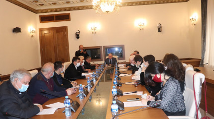 კავკასიოლოგიის მიმართულების პროექტების პრეზენტაცია პარლამენტში