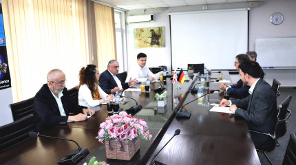 რუსთაველის  ფონდში  გერმანიის აკადემიური გაცვლის სამსახურის,  DAAD-ის გენერალურ მდივანთან შეხვედრა გაიმართა  