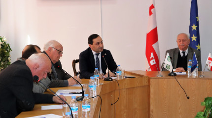 შეხვედრა სოფლის მეურნეობის მეცნიერებათა აკადემიაში