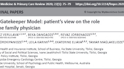 The Gatekeeper Model: patient’s view on the role of the family physician