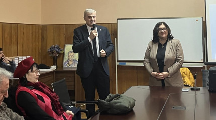   Presentation of the Monograph  “Identifying  Cultural Intersections in the works of Shota Rustaveli and Nizami Ganjavi”  