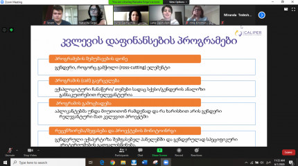 Project CALIPER Training on "Gender in Research and Innovation"