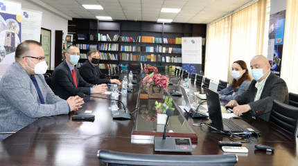 შეხვედრა ბერლინის თავისუფალი უნივერსიტეტის წარმომადგენლებთან