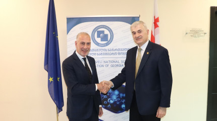 შოთა რუსთაველის საქართველოს ეროვნული სამეცნიერო ფონდის გენერალურმა დირექტორმა, თეიმურაზ დოჭვირმა   საქართველოში  იტალიის  ახლად დანიშნულ  ელჩს მასიმილ ...