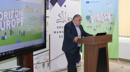 Research Management School and “Horizon Europe” National Office organized an interactive training 