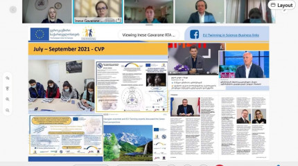 Steering Committee Meeting of the Twinning Project - " Supporting inter-sectoral collaboration possibilities between research and industry”