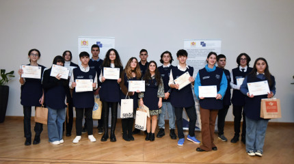  Deputy Minister Nunu Mitskevich awarded the winners of “Leonardo Da Vinci” Grant Call 