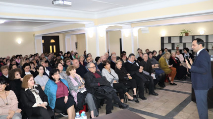 Meeting of the Director General of Rustaveli Foundation with Research Institutes of Natural Sciences