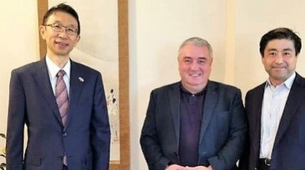  Director General Jaba Samushia discussed issues of expanding cooperation with the Ambassador of Japan