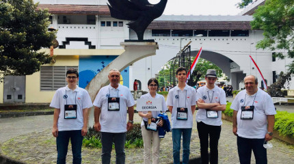   The success of the National team of Georgia at the  34th International Olympiad in Informatics 
