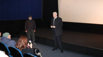     The premiere of the movie "Talking Stones" supported  by the Rustaveli Foundation
