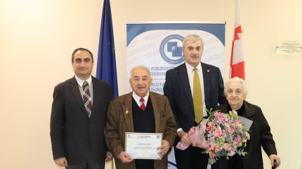 მეცნიერების საერთაშორისო დღეს   ღვაწლმოსილ  მეცნიერებს რუსთაველის სამეცნიერო  ფონდის პრემია გადაეცათ 