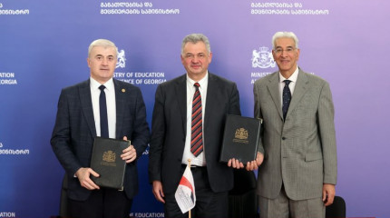 An agreement on further support of the joint scholarship program was signed, with the Helmholtz Association: Helmholtz Centre Forschungszentrum Juelic ...