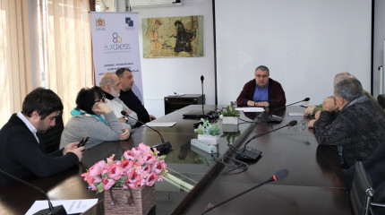 შეხვედრა გამარჯვებული პროექტების მონაწილეებთან