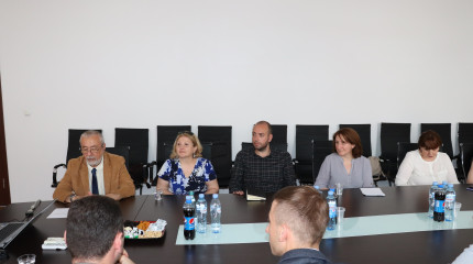 Georgian Aviation University has hosted representatives of Shota Rustaveli National Science Foundation of Georgia
