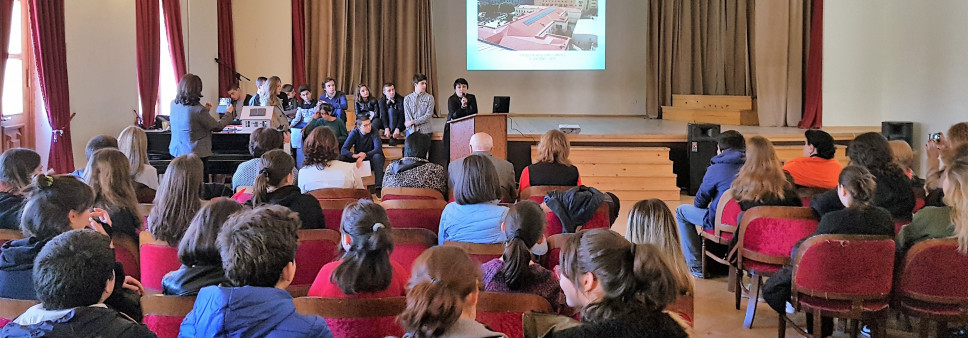 Research on Solar autonomous power plant at Tbilisi classical gymnasium
