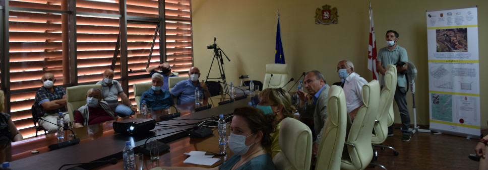 ვორქშოფი „შიომღვიმის მონასტრის ღვარცოფები¬სგან დაცვის პროექტი“ 