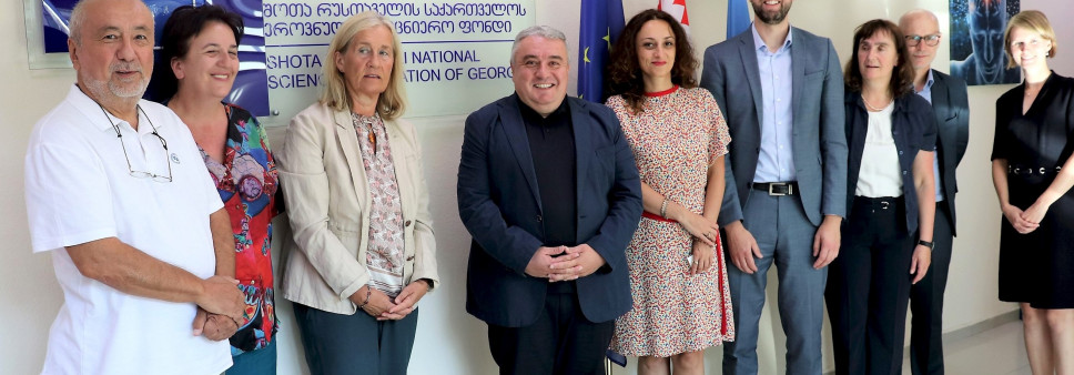   რუსთაველის ფონდის გენერალური დირექტორი ჯაბა სამუშია გერმანიის განათლებისა და კვლევის სამინისტროს წარმომადგენლებს შეხვდა 