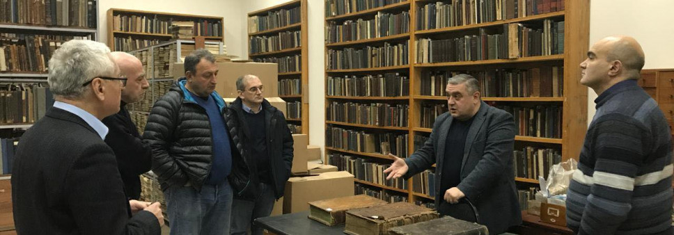 შეხვედრა ივანე ჯავახიშვილის სახელობის ისტორიისა და ეთნოლოგიის ინსტიტუტის თანამშრომლებთან