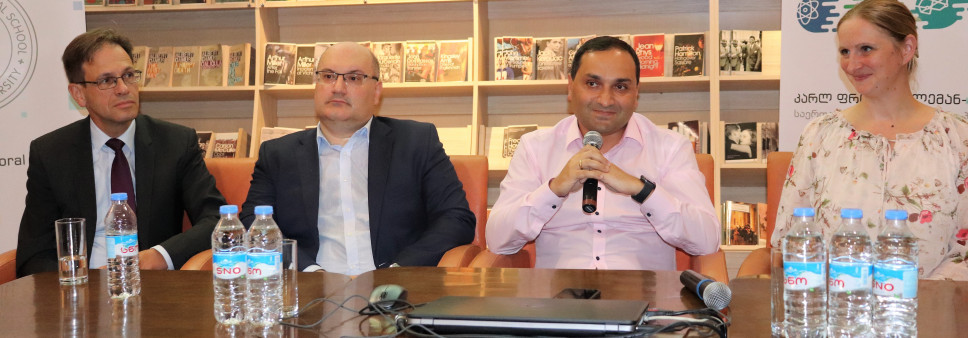 ფოლკსვაგენის ფონდისა და რუსთაველის ფონდის თანადაფინანსებით ილიას უნივერსიტეტსა და გუოტინგენის უნივერსიტეტის ერთობლივი სადოქტორო პროგრამის პრეზენტაცია შედგა