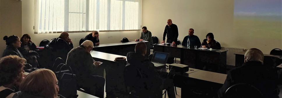  ნაშრომის „საზღვრისპირა მოსახლეობა ძველად და ახლა (კახეთი)“ პრეზენტაცია 