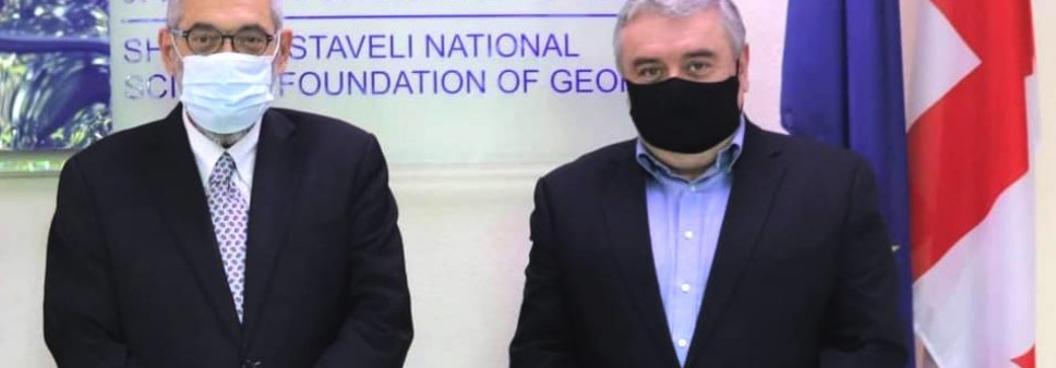 რუსთაველის სამეცნიერო ფონდმა საბერძნეთის ელჩს  უმასპინძლა