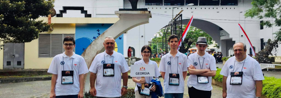   The success of the National team of Georgia at the  34th International Olympiad in Informatics 
