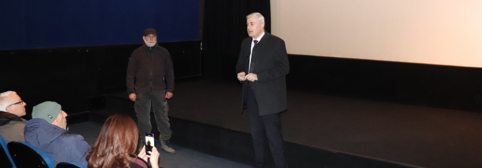     The premiere of the movie "Talking Stones" supported  by the Rustaveli Foundation