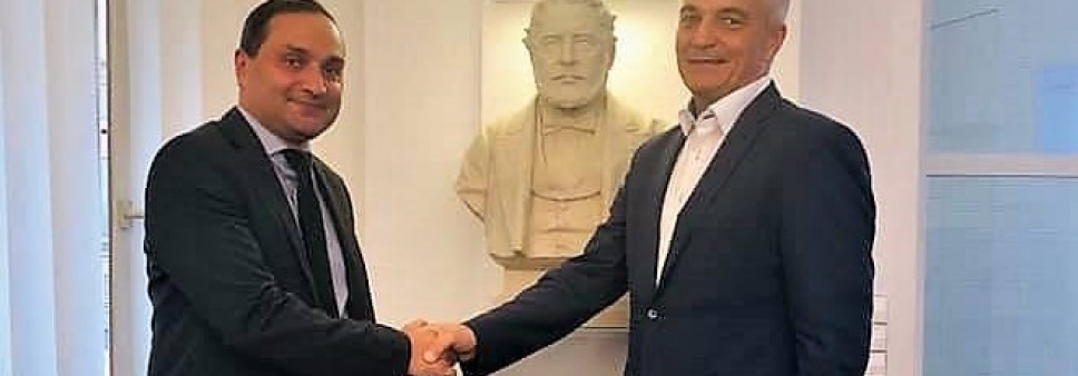 შეხვედრა გერმანიაში, ქ. შტუტგარტში შტაინბაისის ფონდის პრეზიდენტთან