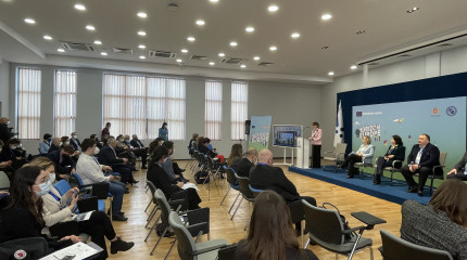 Kutaisi International University hosted the "Full Involvement of Georgia in the Horizon Europe Program" conference